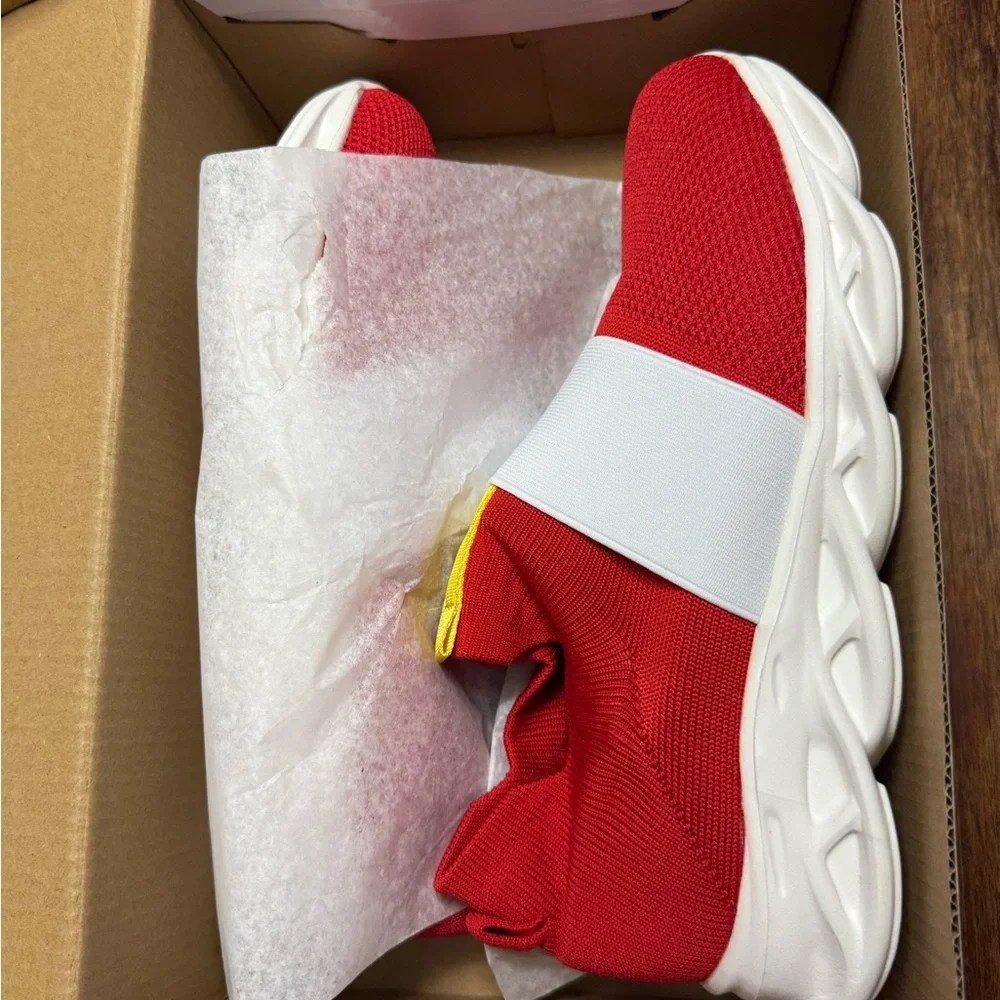 Sonic slip on sneakers unbranded NIB